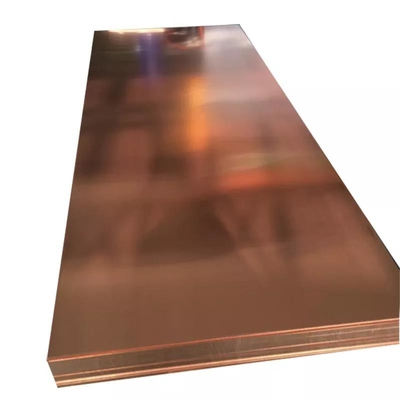 1000mm Mill Finish Brass Plate Sheet 99.90% Pure Copper Plate