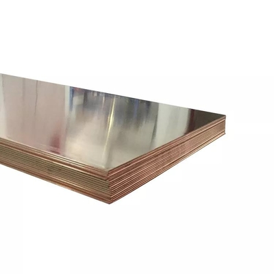 1000mm Mill Finish Brass Plate Sheet 99.90% Pure Copper Plate