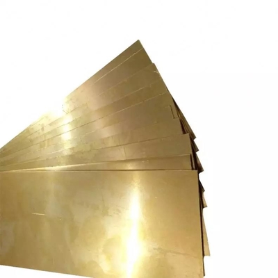 1000mm Mill Finish Brass Plate Sheet 99.90% Pure Copper Plate